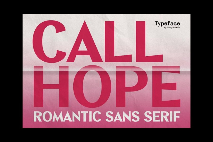 Callhope - Romantic Sans Serif Font Font Download