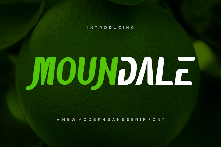 Moundale - Font Font Download