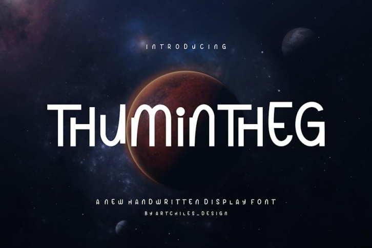 Thumintheg - Font Font Download