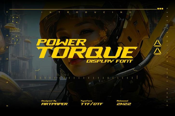 POWER TORQUE. Display Font Font Download