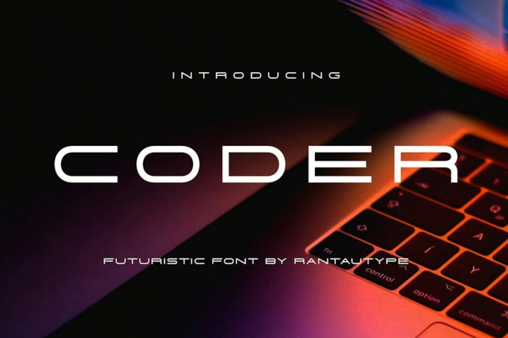 Coder Futuristic Font Font Download