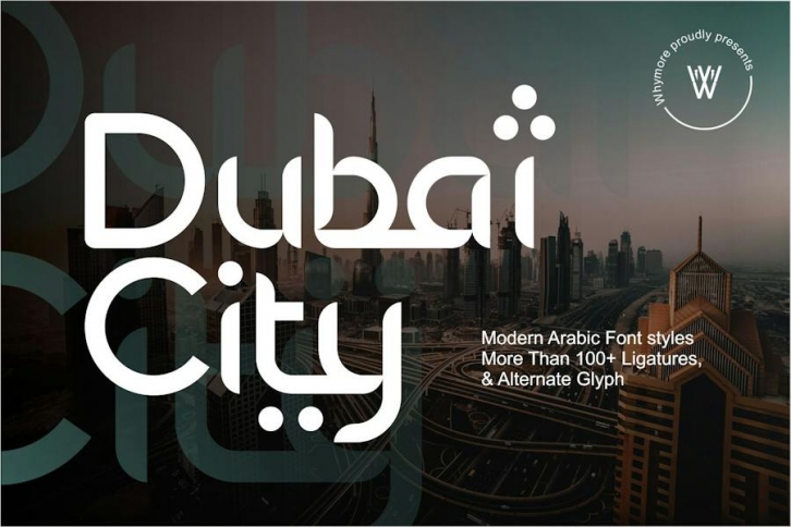 Dubai City | Arabic Font Font Download