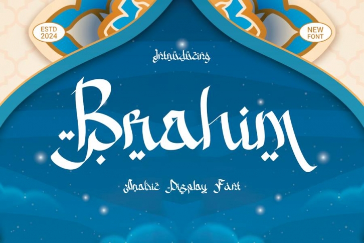 Brahim - - Arabic Display Font Font Download