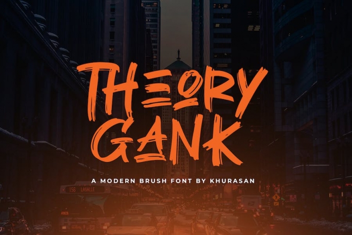 Theory Gank Font Download