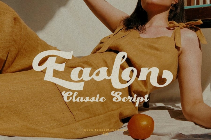 Easlon Retro Font Font Download