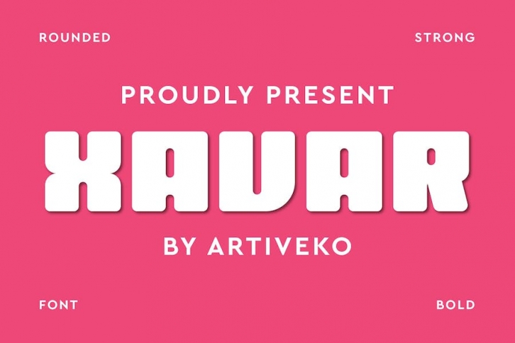 Xavar Typeface Font Download