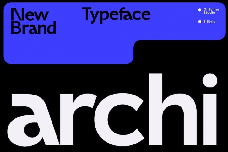 Archi Modern Sans Branding Font Font Download