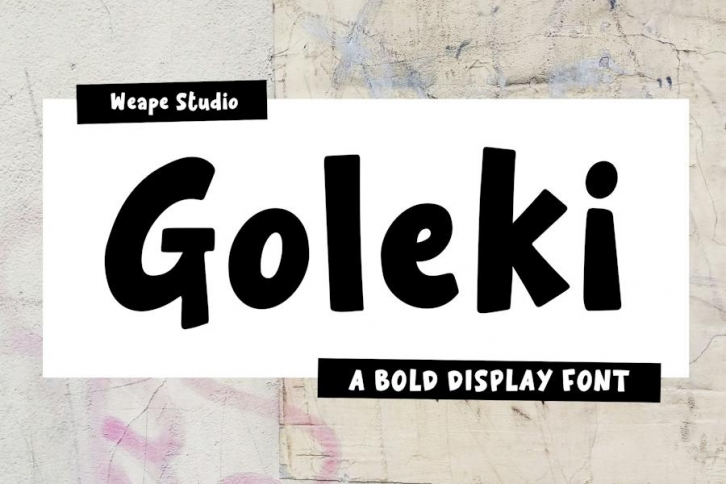 Goleki - Display Font Font Download