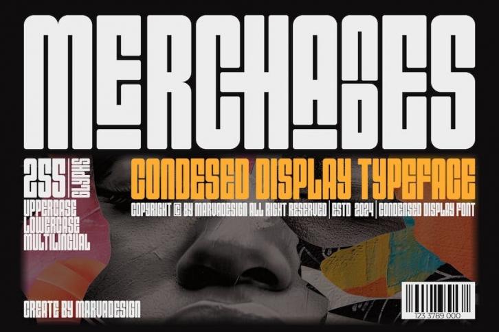 Merchandes - A Condensed Display Font Font Download