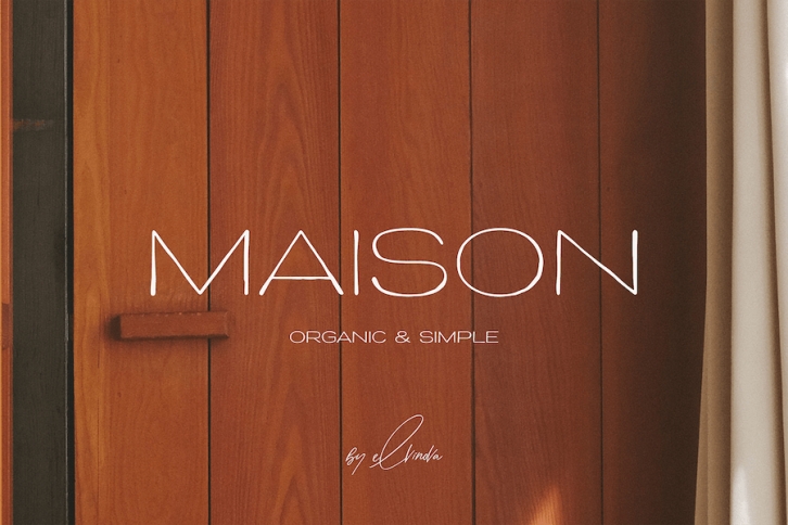 Maison Handwritten Sans Font Download
