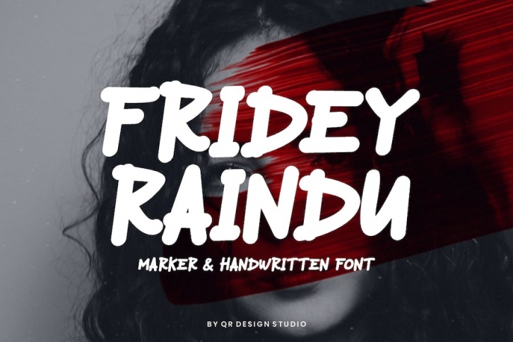 Fridey Raindu - Stamp & Hand Drawn Font Font Download