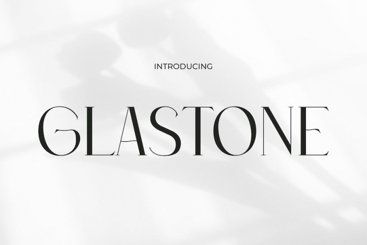 Glaston - Modern Elegance and Beauty Font Font Download