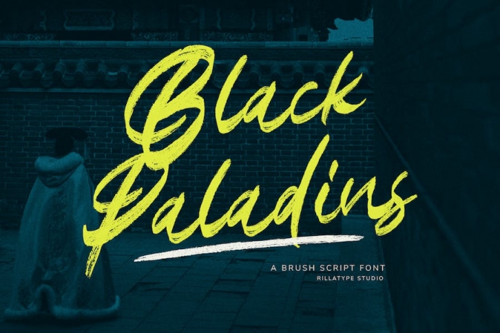 Black Paladins Font Download