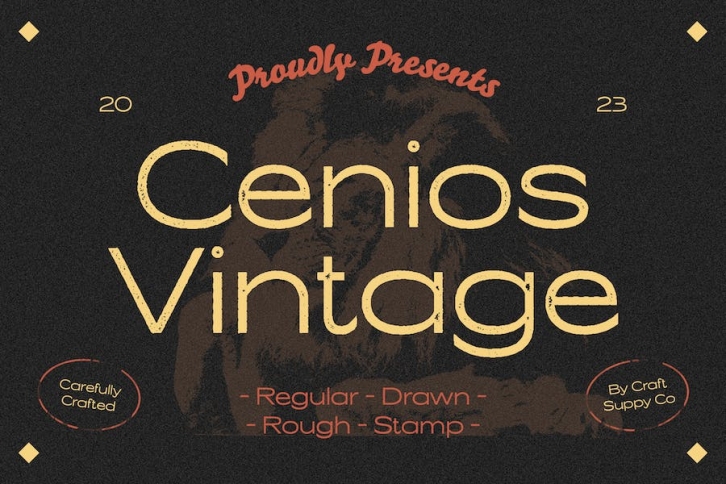 Cenios Vintage Font Download