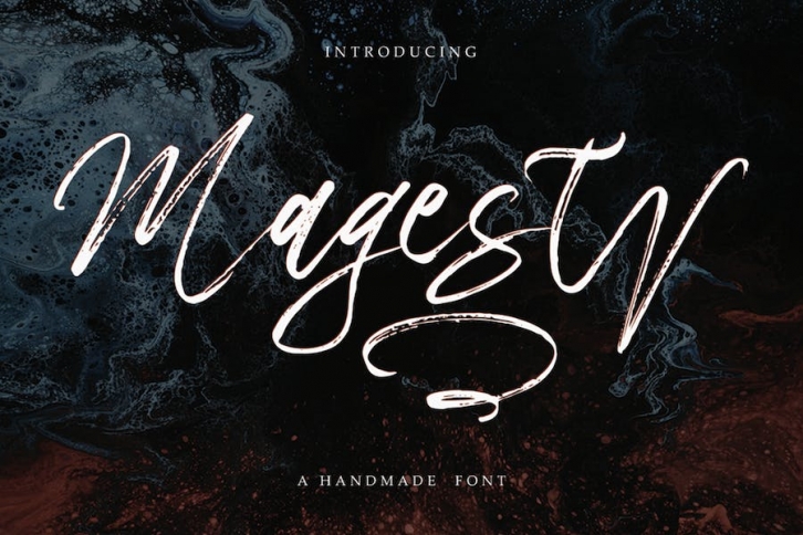 Magest Brush Font Download