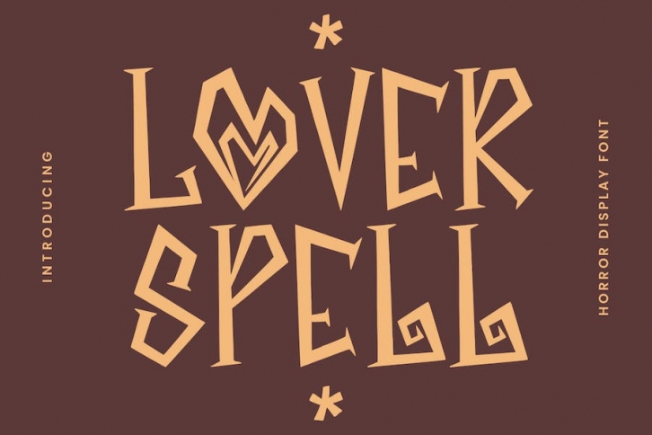 Lover Spell Display Font Font Download