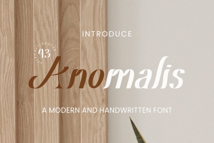 Anomalis Font Download