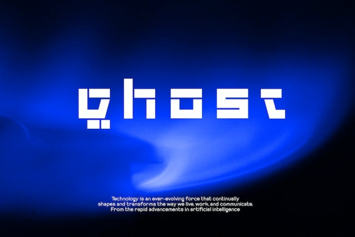 FF Ghost Font Download