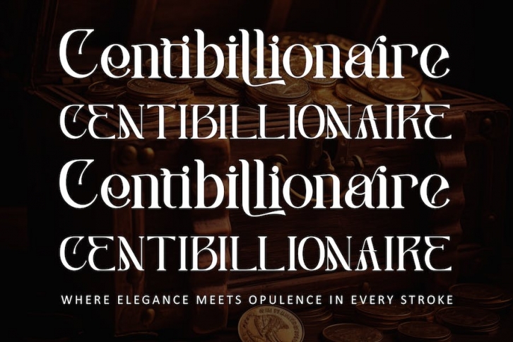 Centibillionaire Font Download