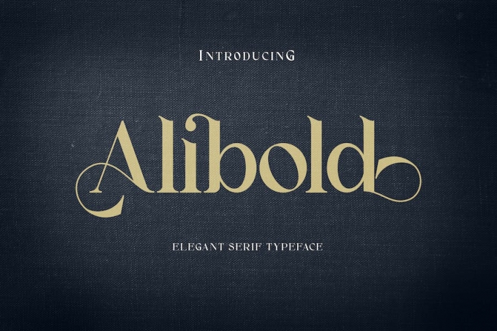 Alibold Font Download