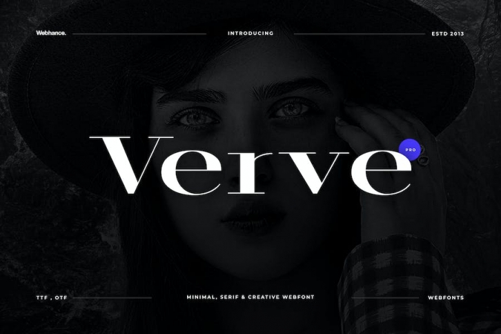 Verve - Modern Serif Font Font Download