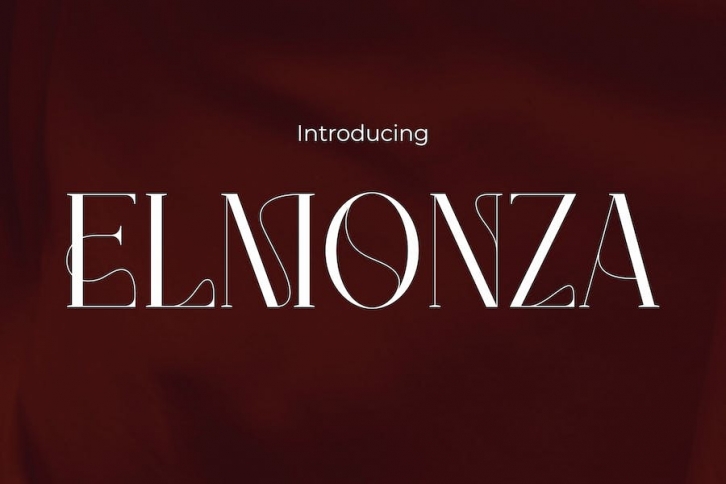 Elmonza - Modern Elegance and Beauty Font Font Download