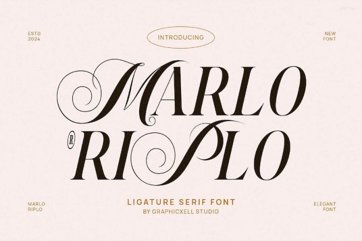 Marlo Pirlo Elegant & Premium Serif Font Download