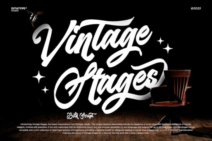 VIntage Stages Font Download