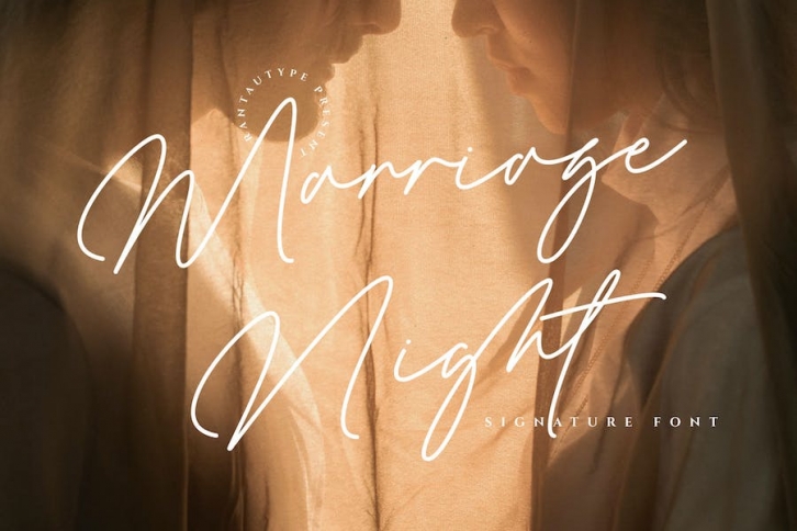 Marriage Night Handwritten Font Font Download