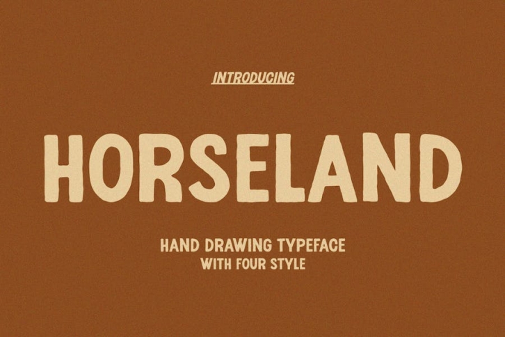 WF Horseland Font Download