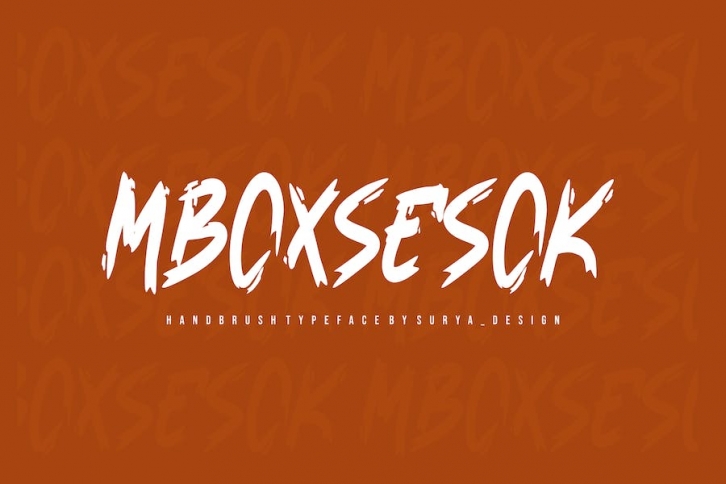 Mboxsesok Fonts Font Download