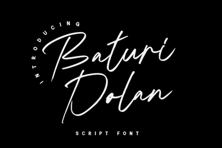 Baturi Dolan Font Download