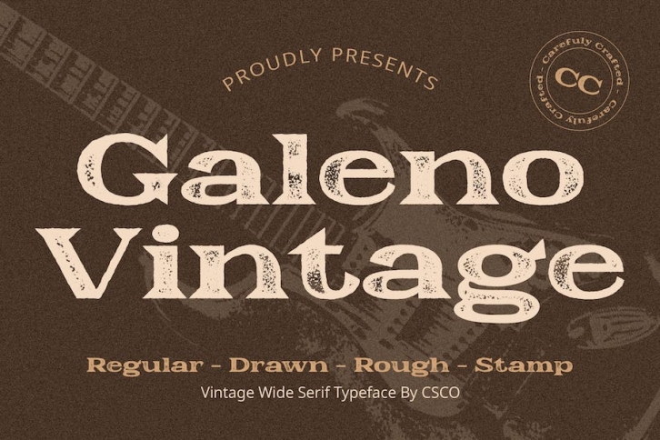 Galeno Vintage Font Download