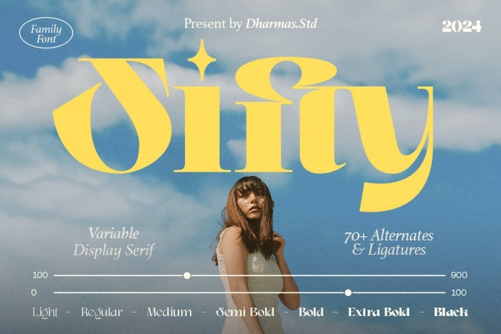 Sifty - Decorative Modern Serif Font Download