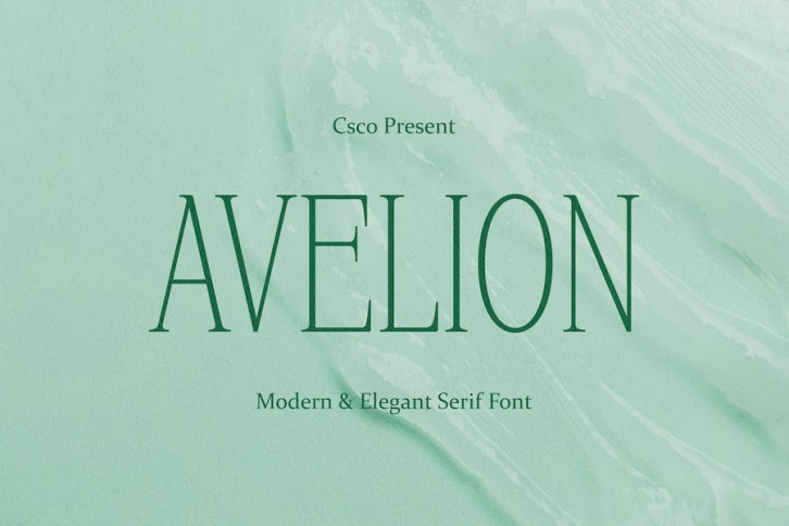 Avelion – Elegant Serif Font Download