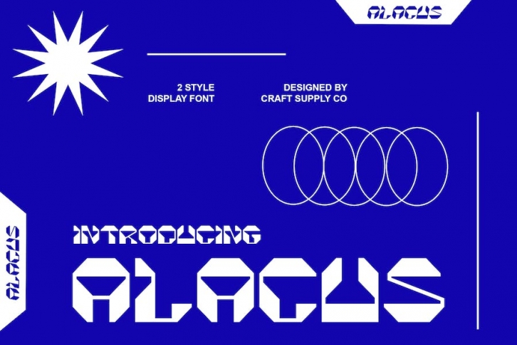 Alacus – Display Font Font Download