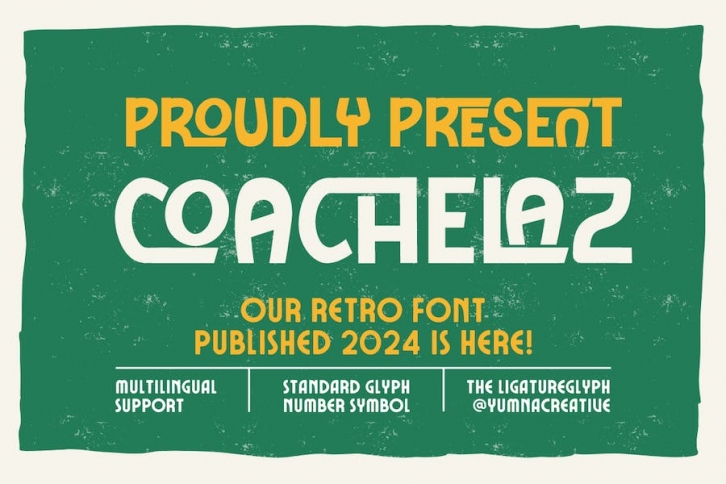 Coachelaz - Retro Font Font Download