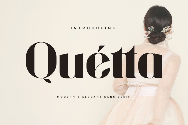 Quetta - Modern Ligature Font Font Download
