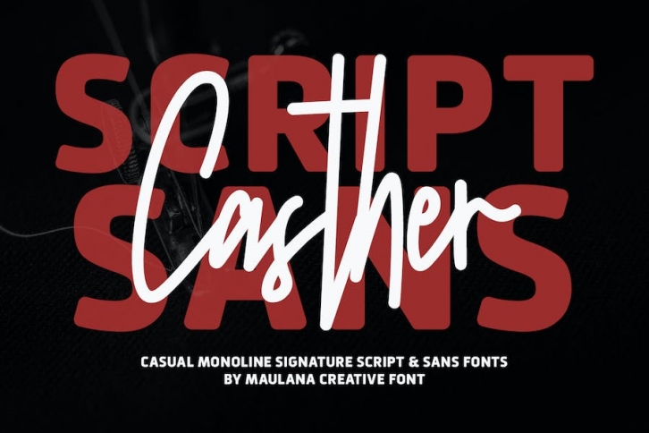 Cashter Casual Script Sans Font Font Download