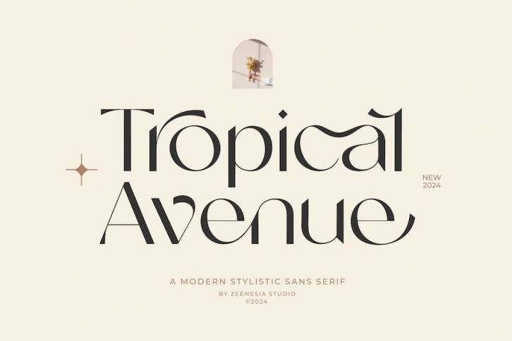 Tropical Avenue Font Download