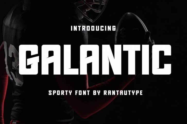 Galantic Sporty Font Font Download