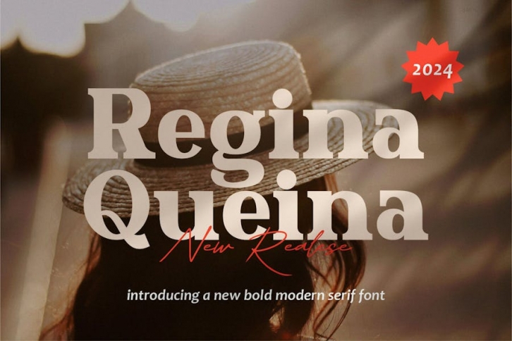 Regina Queina - Bold Modern Serif Font Download