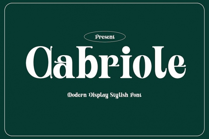 Cabriole Font Download