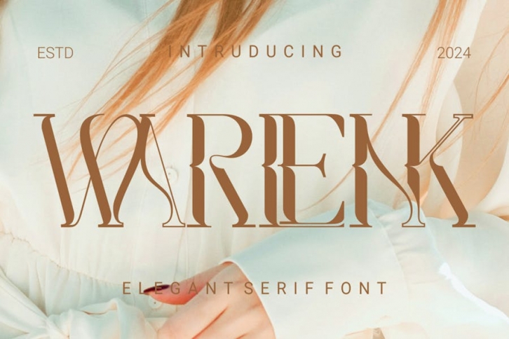 Warlenk - Elegant Serif Font Font Download