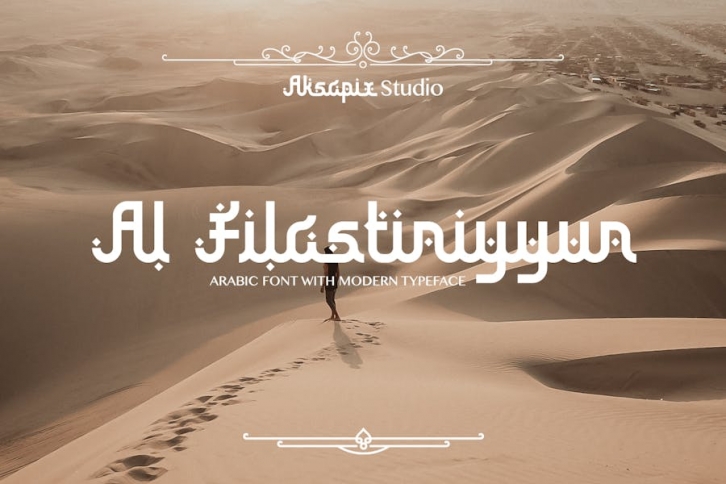 Al Filastiniyyun - Arabic Style Font Font Download