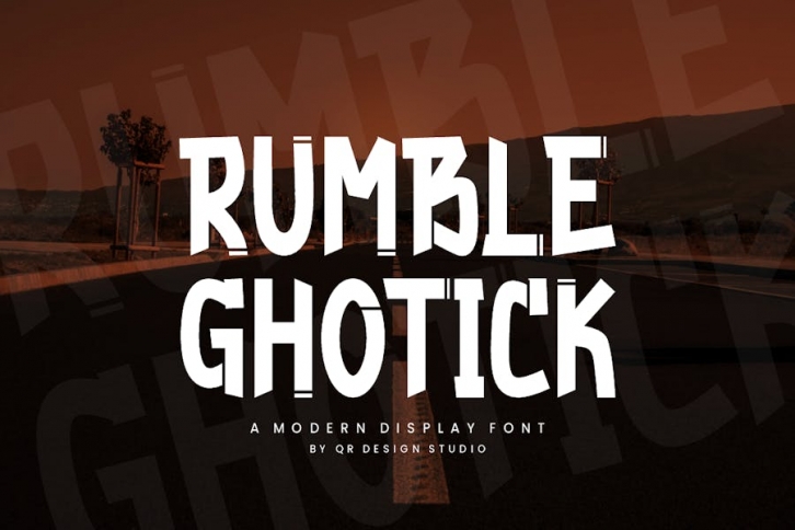 Rumble Ghotick - Marker Font Font Download