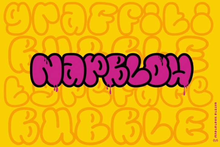 Napblow Graffiti Font Font Download