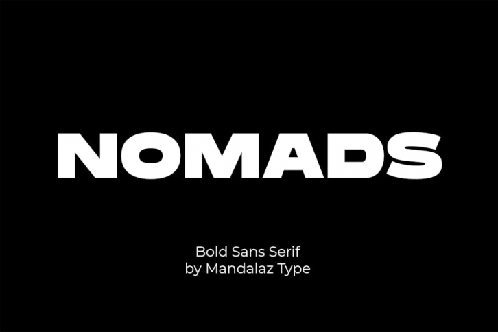 Nomads Font Download