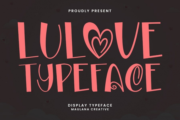 Lulove Display Sans Font Font Download