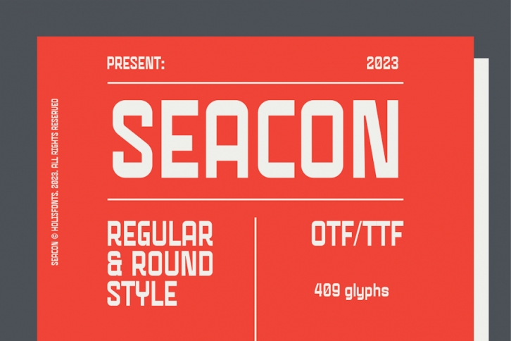 Seacon Headline Bold Font Font Download